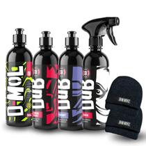 Kit Wash Detail Pro Dub Boyz 5 Produtos 500ml Snow Many D-MOL Reboot DWAX Dub Jack Automotivo Kit Wash Detail Pro Dub Boyz 5 Produtos 500ml Snow Many D-MOL Reboot DWAX Dub Jack Automotivo
