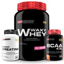 Kit Waxy Whey 2kg + BCAA 4,5 100g + Power Creatina 100g Bodybuilders Kit Waxy Whey 2kg + BCAA 4,5 100g + Power Creatina 100g Bodybuilders