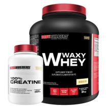 Kit Waxy Whey 2kg + Creatine 100% 300g - Bodybuilders