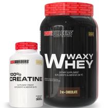 Kit Waxy Whey 2kg + Creatine 100% 300g - Bodybuilders