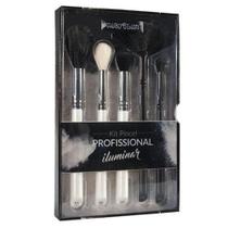 Kit WB900 com 5 pincéis profissionais para iluminar Macrilan Kit WB900 com 5 pincéis profissionais para iluminar Macrilan