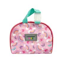 Kit Weekend Arco Íris Rosa - Necessaire + Porta Lanches + Copo 340ml Kit Weekend Arco Íris Rosa - Necessaire + Porta Lanches + Copo 340ml