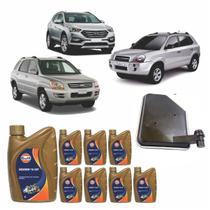 KIT WEGA/GULF Kit Filtro+Óleo Câmbio Automático Sportage Tucson Santa Fé