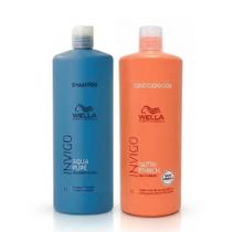 Kit Wella Detox Aqua Pure Shampoo Profissional Invigo NutriEnrich Condicionador 1L Limpeza Detox e Nutrição Intensa Kit Wella Detox Aqua Pure Shampoo Profissional Invigo NutriEnrich Condicionador 1L Limpeza Detox e Nutrição Intensa