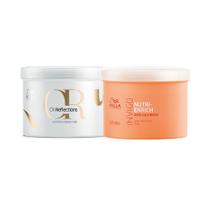 Kit Wella Duo Mascára de Nutrição Nuti-Enrich 500g + Máscara Oil Reflections 500ml Kit Wella Duo Mascára de Nutrição Nuti-Enrich 500g + Máscara Oil Reflections 500ml