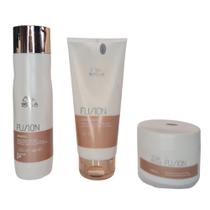 Kit Wella Fusion Shampoo + Condicionador + Máscara Kit Wella Fusion Shampoo + Condicionador + Máscara