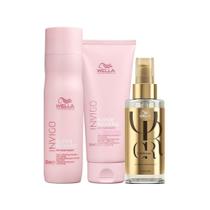 kit Wella Invigo Cool Blonde Recharge- Sh + Cond + Óleo kit Wella Invigo Cool Blonde Recharge- Sh + Cond + Óleo
