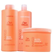 Kit Wella Invigo Enrich Pro Sh 1l e Cond 1l e Masc 500 ml