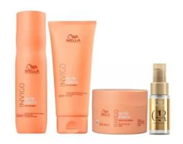 Kit Wella Invigo Nutri-enrich + Oil Reflections (4 Produtos)