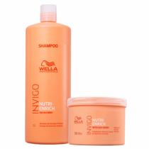 Kit Wella Invigo Nutri-Enrich - (Shampoo 1l + Máscara 500ml)