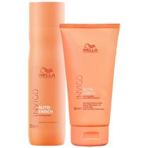 Kit Wella Invigo Nutri-Enrich Shampoo 250ml + Máscara De Aquecimento 150ml Kit Wella Invigo Nutri-Enrich Shampoo 250ml + Máscara De Aquecimento 150ml