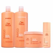 Kit Wella Invigo Nutri Enrich - Shampoo+Cond+Masc + Leave-in