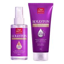 Kit Wella Koleston Óleo Capilar 100ml + Tratamento Poderoso 170ml