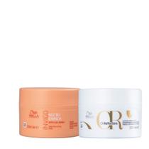 Kit Wella Máscara Oil Reflections 150ml + Máscara de Nutrição Nutri-Enrich 150g