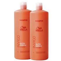 Kit Wella Nutri-Enrich 2x Shampoo 1L