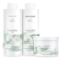 Kit Wella Nutricurls Waves E Curls Profissional 03 Produtos