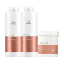 Kit Wella Pro Fusion Profissional - Sh E Cond E Másc