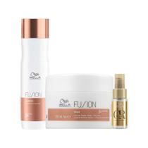 Kit Wella Pro Fusion - Sh E Másc E Óleo
