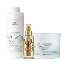 Kit Wella Pro Nutricurls - Sh E Másc E Óleo