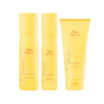 Kit Wella Professional Invigo Sun - Shampoo e Condicionador e Leave In