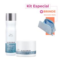 Kit Wella Professionals BlondorPlex Shampoo Máscara Necessaire (3 produtos) Kit Wella Professionals BlondorPlex Shampoo Máscara Necessaire (3 produtos)