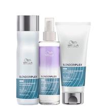 Kit Wella Professionals BlondorPlex Trio 3 Produtos Original