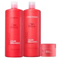 Kit Wella Professionals Color Brilliance Sh 1L + Cond 1l + Masq 150g Kit Wella Professionals Color Brilliance Sh 1L + Cond 1l + Masq 150g