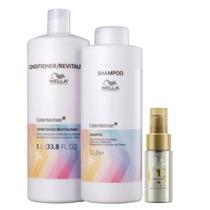 Kit Wella Professionals Color Motion+ Salão +Oil Reflections Light Trio (3 Produtos)