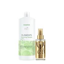 Kit Wella Professionals Elements Renewing Shampoo Oil (2 produtos)