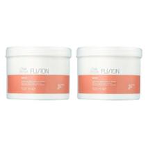 Kit Wella Professionals Fusion Máscara de Reparação 500ml - 2 Unidades Kit Wella Professionals Fusion Máscara de Reparação 500ml - 2 Unidades