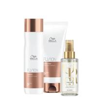 Kit Wella Professionals Fusion Reflections Duo Oil Light 100 3 produtos