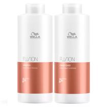 Kit Wella Professionals Fusion - Shampoo + Condicionador - Tamanho Profissional