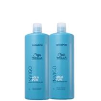 Kit Wella Professionals Invigo Balance Acqua Pure - Shampoo Antirresiduos 1L (2 Unidades)