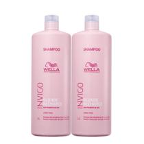 Kit Wella Professionals Invigo Blonde Recharge - Shampoo 1L (2 unidades)