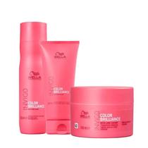 Kit Wella Professionals Invigo Brilliance Home Care Trio (3 Produtos) SH 250ML COND 200G E MASC 150G
