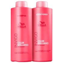 kit Wella Professionals Invigo Color Brilliance Duo (2 Produtos) 1 litro