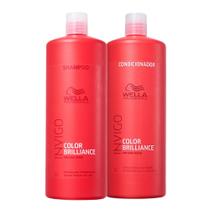 Kit Wella Professionals Invigo Color Brilliance Shampoo 1000ml + Condicionador 1000ml