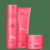 Kit Wella Professionals Invigo Color Brilliance Trio (3 Produtos)