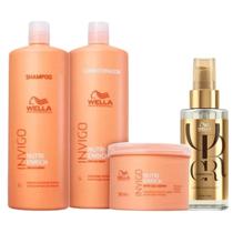 Kit Wella Professionals Invigo Nutri-Enrich Salon Care (4 Produtos)