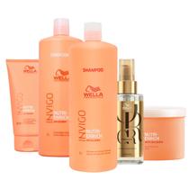 Kit Wella Professionals Invigo Nutri-Enrich Salon Care (5 Produtos)