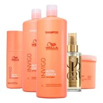 Kit Wella Professionals Invigo Nutri-Enrich Salon Care (5 Produtos)