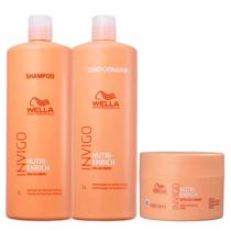 Kit Wella Professionals Invigo Nutri-Enrich Salon Triplo (3 Produtos) Kit Wella Professionals Invigo Nutri-Enrich Salon Triplo (3 Produtos)