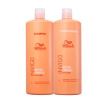 Kit Wella Professionals Invigo Nutri-Enrich Shampoo e Condicionador Litro (2 produtos)