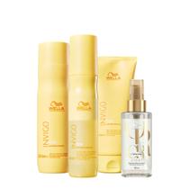 Kit Wella Professionals Invigo Sun Reflections Duo Leave-in Oil Light 100 (4 produtos)