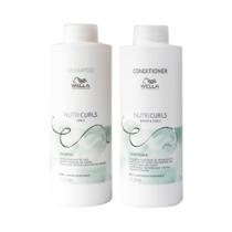 Kit Wella Professionals Nutricurls - Sh 1000 ml+Cond 1000 ml Kit Wella Professionals Nutricurls - Sh 1000 ml+Cond 1000 ml