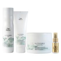 Kit Wella Professionals Nutricurls- Sh + Cond + Másc + Óleo