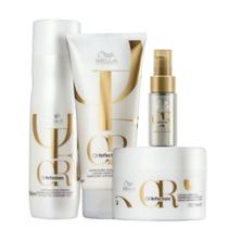 Kit Wella Professionals Oil Reflections Sh 250ml + Cond 200ml + Masq 150g + Oil Reflections Light 30ml