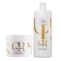 Kit Wella Professionals Oil Reflections Shampoo 1000ml + Máscara 500gr