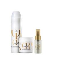Kit Wella Professionals Oil Reflections Shampoo 250ml+Máscara 150ml+Oil Reflections Ligth 30ml