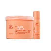 Kit Wella Professionals - Shampoo 250ml e Máscara Capilar 500g Enrich